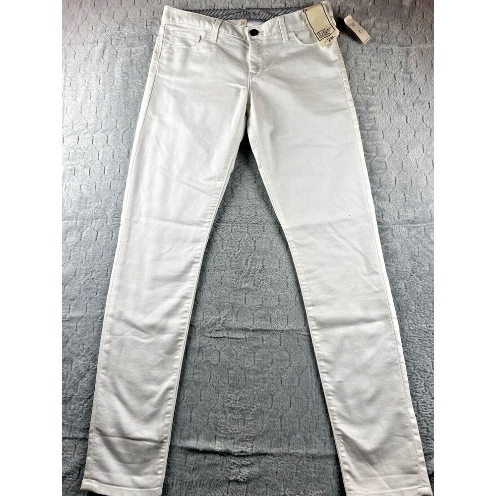 Women's White Slim Stretch Jeans